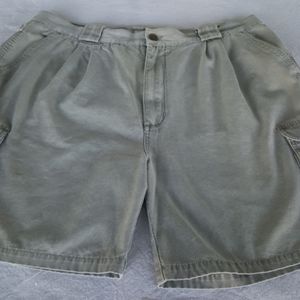 VTG Men's Khaki Hiking Shorts, Misty Mountain (40)